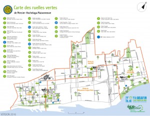 carte des ruelles vertes de Mercier-Hochelaga-Maisonneuve 2016